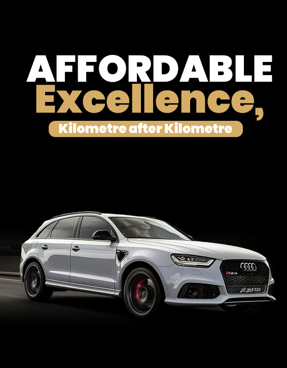 white audi rs3 on a black and gold background mobile